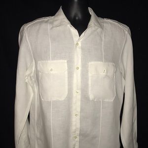 Banana Republic Men’s Linen Dress Shirt